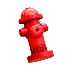 3d illustration Fire Hydrant