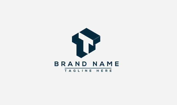 Logo design letter T. Elegant modern. Vector template.