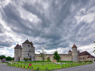 Fototapeta premium Frankreich - Blandy - Burg Blandy-les-Tours