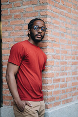 Obraz premium A portrait of young black man