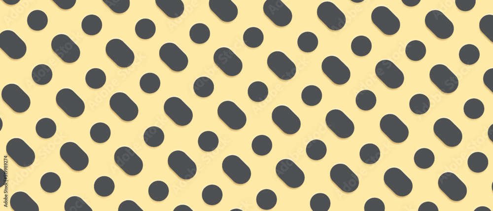 Aufkleber abstract neomorphism background with a pattern of geometric shapes. geometric grid background. moder