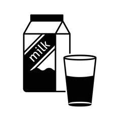Solid icon for Milk