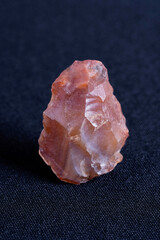 Fire Agate. Agate is a common rock formation, consisting of chalcedony and quartz as its primary components, with a wide variety of colors.