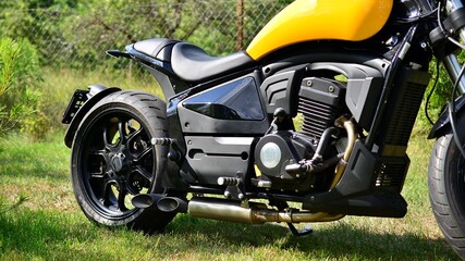 Fototapeta premium Cruiser motorcycle