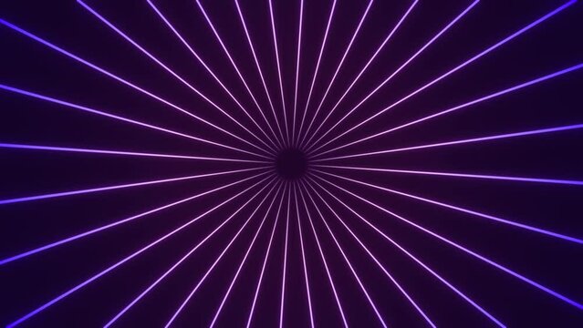 Strahlen Brennpunkt glow Perspektive Rotation