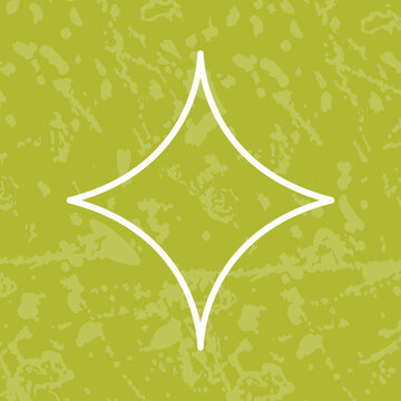 Unique Diamond Vector Icon
