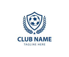 Soccer Logo Design. Football Logo Design Template © Hunter Leader