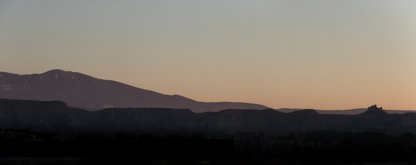 Castillos al atardecer