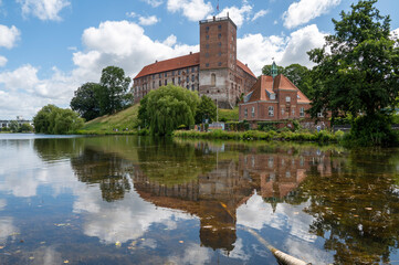 Fototapeta premium castle in the river
