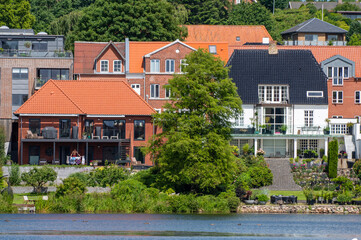 houses on the river