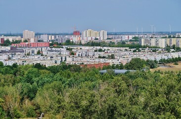 Fototapeta na wymiar Berlin-Marzahn, Panorama