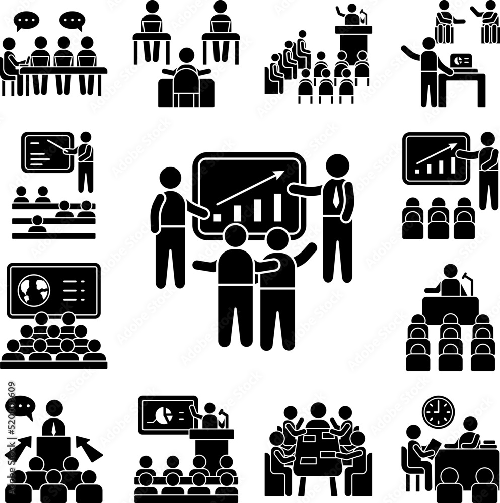 Poster blackboard charts trainers icon in a collection with other items