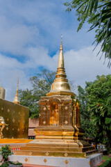 Naklejka premium beautiful temple in thailand.