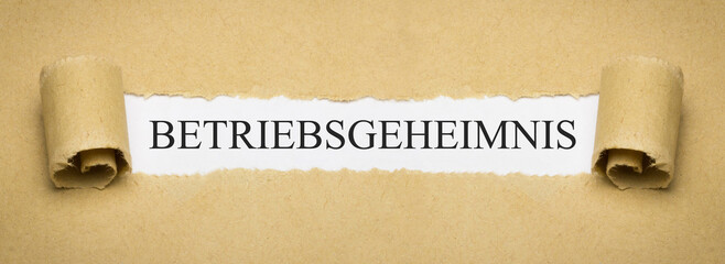 Betriebsgeheimnis