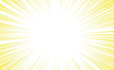 Obraz premium 集中線 その2