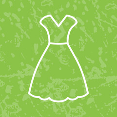 Woman's Dress Icon