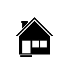 House Home logo, Home symbol, Home sign isolated on white background