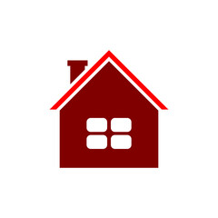 House Home logo, Home symbol, Home sign isolated on white background