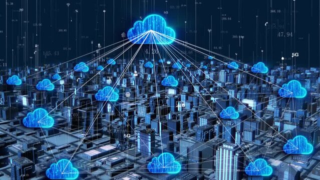 Smart city, cloud computing and network data transmission