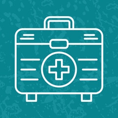 Fototapeta premium First Aid Kit Icon