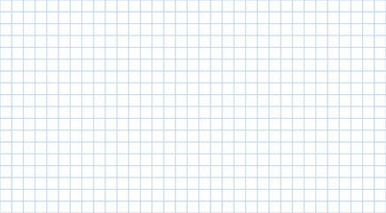 Sheet notebook in a cage as a background. The leaf is light blue in a blue cage. School background. Background for e-education website, for application. light yellow