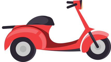 Red Scooter icon Online delivery service, online order tracking,  home delivery, shipping