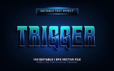 Trigger text effect