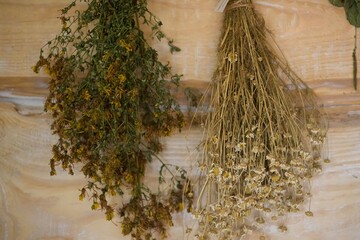 bunch of dried lavender