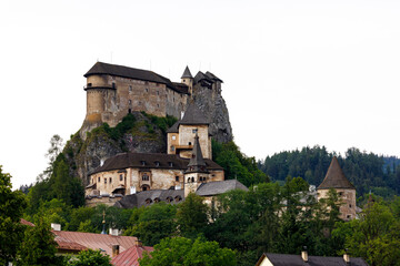 Fototapeta na wymiar The Orava Castle in Slovakia 
