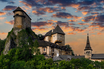 The Orava Castle in Slovakia	