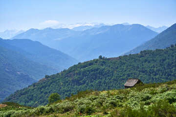 Cabaña de pastores del bosque de Carlac (Bossot, Valle de Arán)