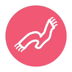 Autumn, clothes, scarf, warm icon