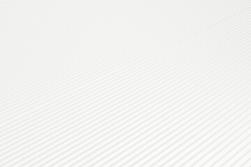 Empty exterior wall of warehouse made Corrugated metal texture surface or galvanize steel wall industrial building. Stainless steel, metal floor texture metallic background seamless. 3D rendering.