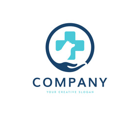 Animal Care Logo Design Template. Pet Care Logo Design.