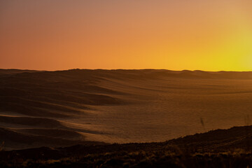 Sunset at Namib Desert in Namibia, Africa