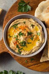 Homemade Eggplant Babaganoush Dip