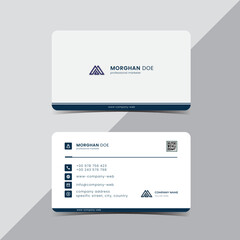 minimal clean business card template