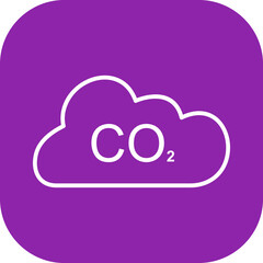 Carbon Dioxide Vector Icon