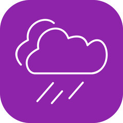 Rain Vector Icon