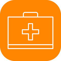 Fototapeta premium Unique First Aid Vector Icon