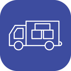Logistics Car Icon