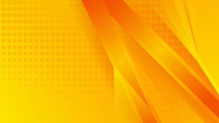 Modern orange and yellow gradient abstract background. Design for poster, template on web, backdrop, banner, brochure, website, flyer, landing page, presentation, certificate, and webinar