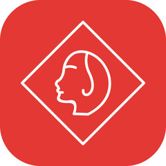 Painting of Woman Icon