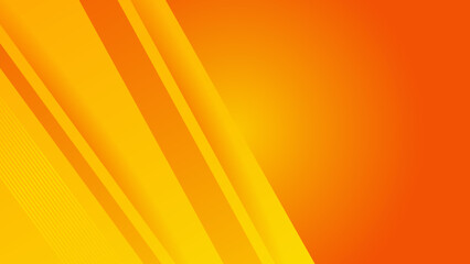 Modern orange and yellow gradient abstract background. Design for poster, template on web, backdrop, banner, brochure, website, flyer, landing page, presentation, certificate, and webinar