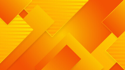 Modern orange and yellow gradient abstract background. Design for poster, template on web, backdrop, banner, brochure, website, flyer, landing page, presentation, certificate, and webinar
