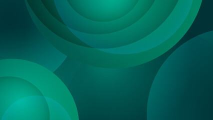 Modern dark green abstract geometric background wallpaper design. Design for poster, template on web, backdrop, banner, brochure, website, flyer, landing page, presentation, certificate, and webinar