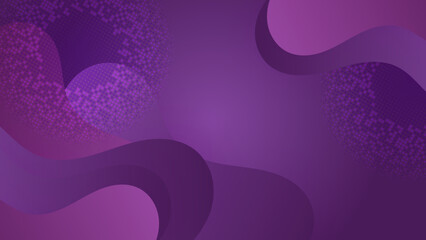 Fototapeta na wymiar Modern purple gradient dynamic lines background. Design for poster, template on web, backdrop, banner, brochure, website, flyer, landing page, presentation, certificate, and webinar