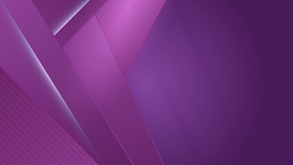 Modern purple gradient dynamic lines background. Design for poster, template on web, backdrop, banner, brochure, website, flyer, landing page, presentation, certificate, and webinar