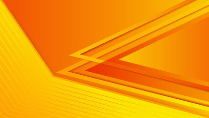 Modern orange and yellow gradient abstract background. Design for poster, template on web, backdrop, banner, brochure, website, flyer, landing page, presentation, certificate, and webinar