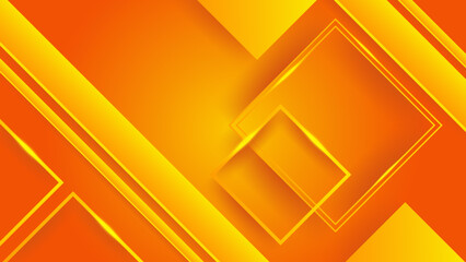 Modern orange and yellow gradient abstract background. Design for poster, template on web, backdrop, banner, brochure, website, flyer, landing page, presentation, certificate, and webinar